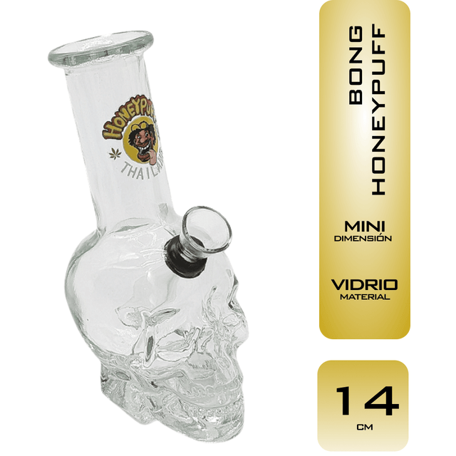 Mini bong Honeypuff Skull