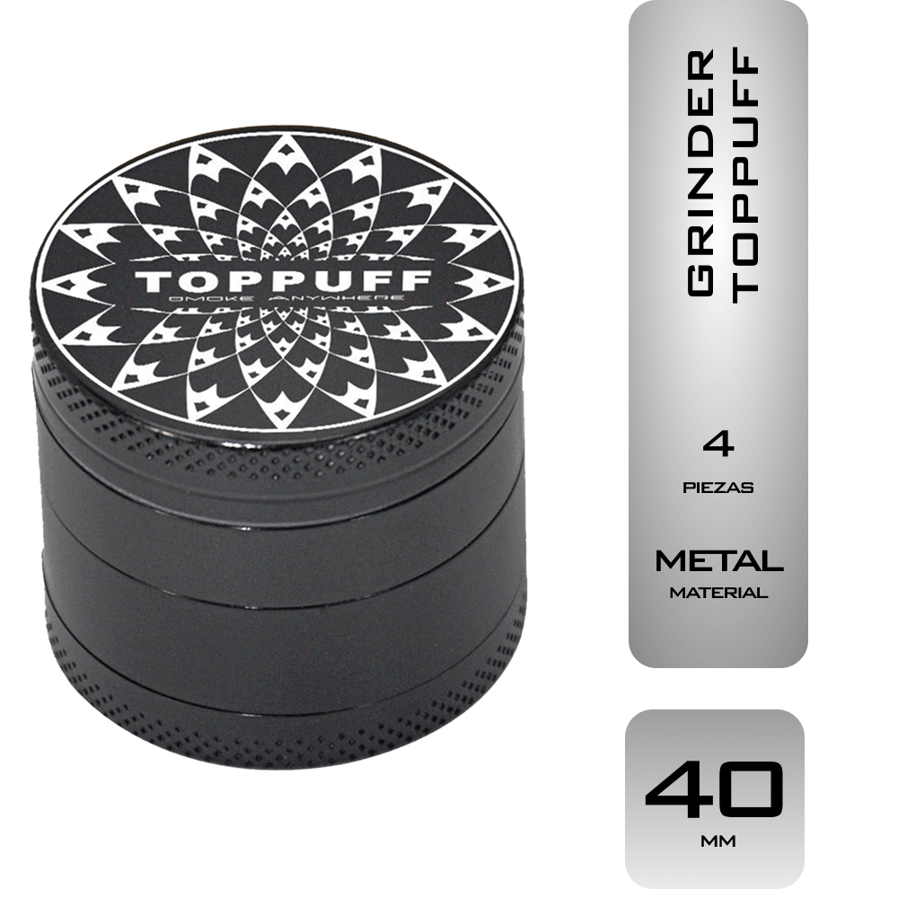 Grinder Toppuff  40 mm 4 piezas