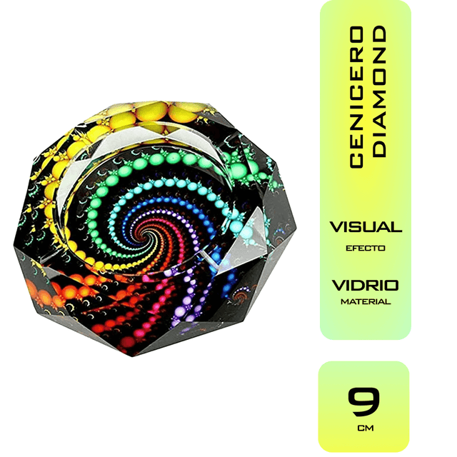 Cenicero de Vidrio Crazy Diamond