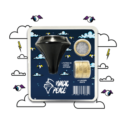 Kit MagicPeace con 3 Filtros de Carbon Activado y Lanyard Magic