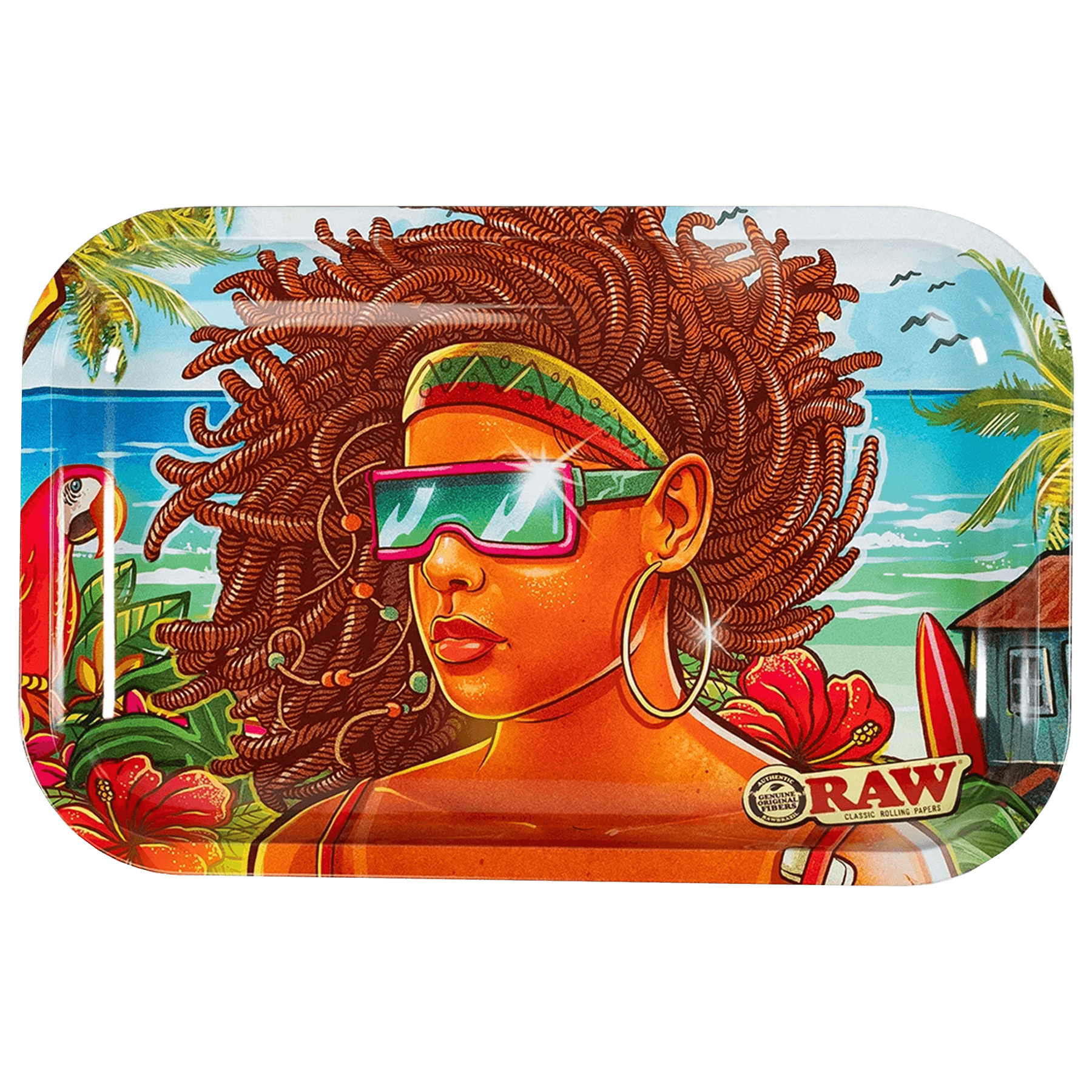 Bandeja de Metal Raw Mediana