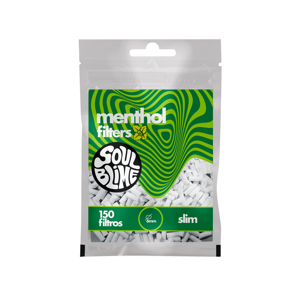 Filtro Saborizado Soulblime Slim de algodón x 150 u