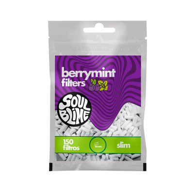Filtro Saborizado Soulblime Slim de algodón x 150 u
