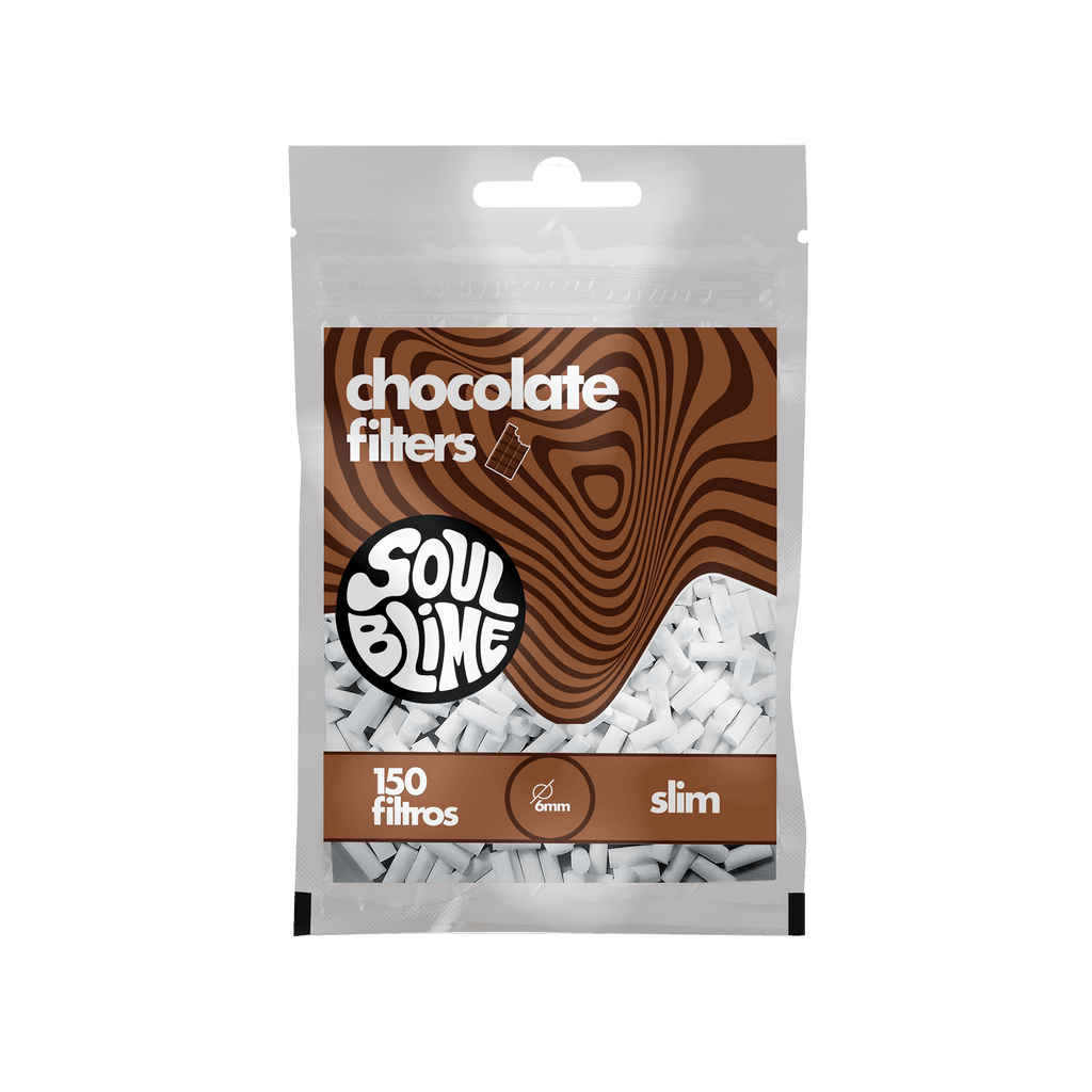 Filtro Saborizado Soulblime Slim de algodón x 150 u