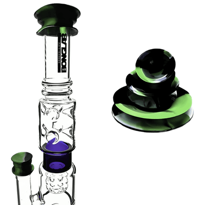 Kit de Tapas Para Limpieza Bong  Silicona Ajustable