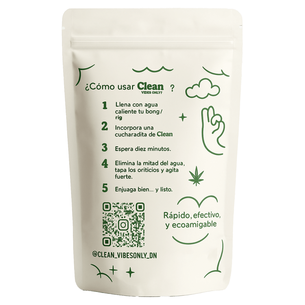 Limpiador de Resina Para Vidrios Clean 50g