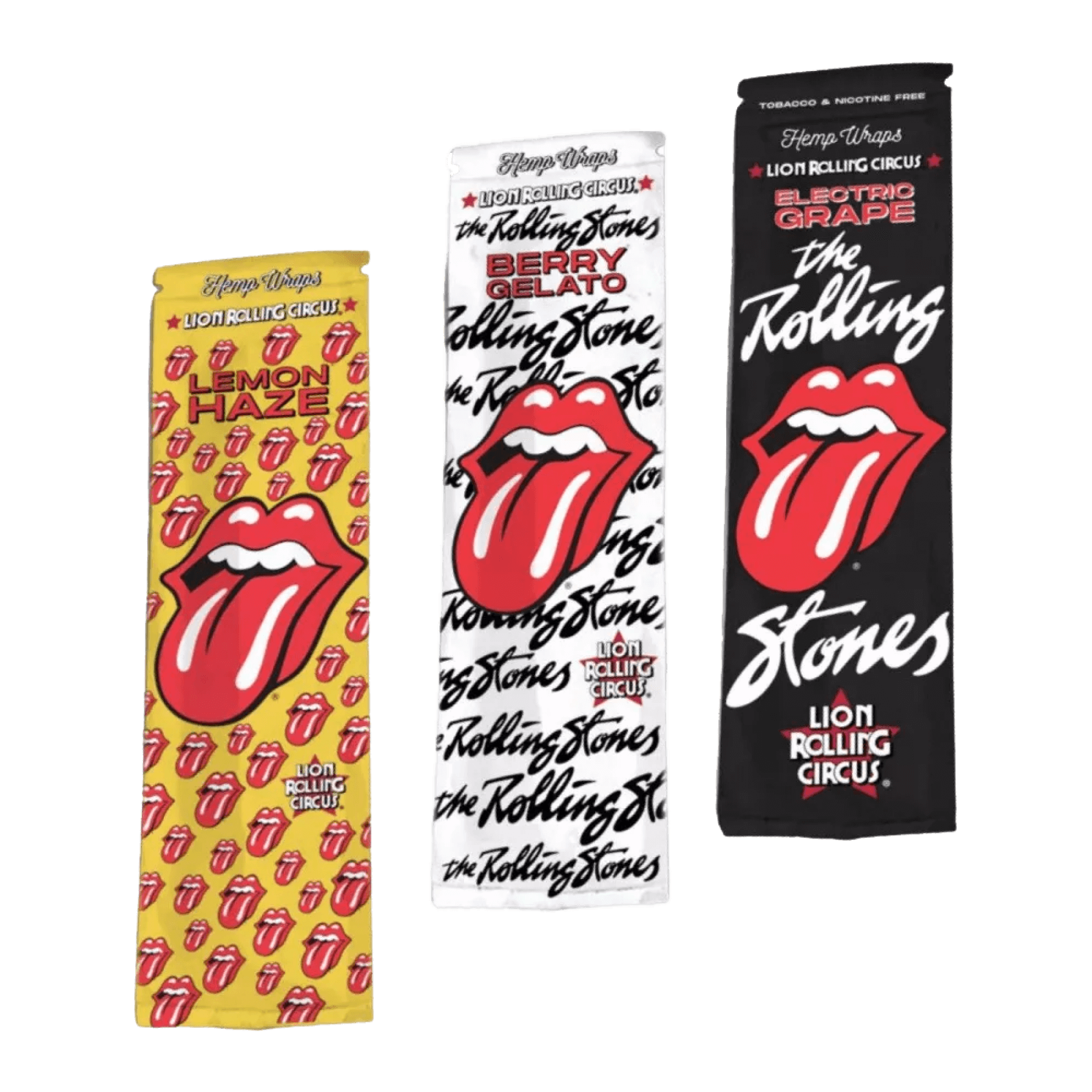 Blunt Cañamo The Rolling Stones Lion Rolling Circus