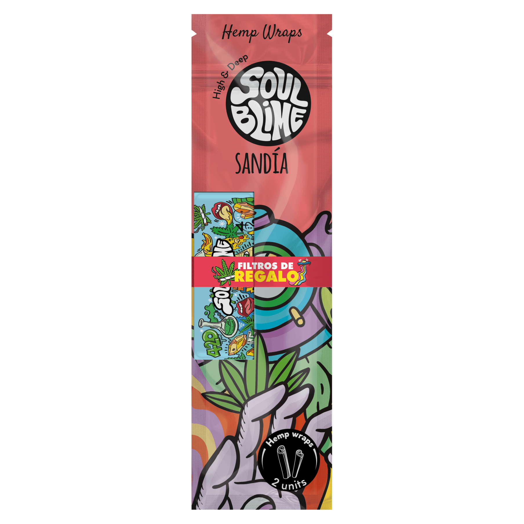 Blunt Hemp Wraps Soulblime Sabores Tropicales