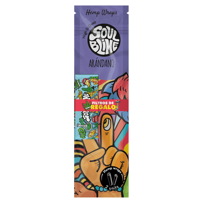 Blunt Hemp Wraps Soulblime Sabores Frutales