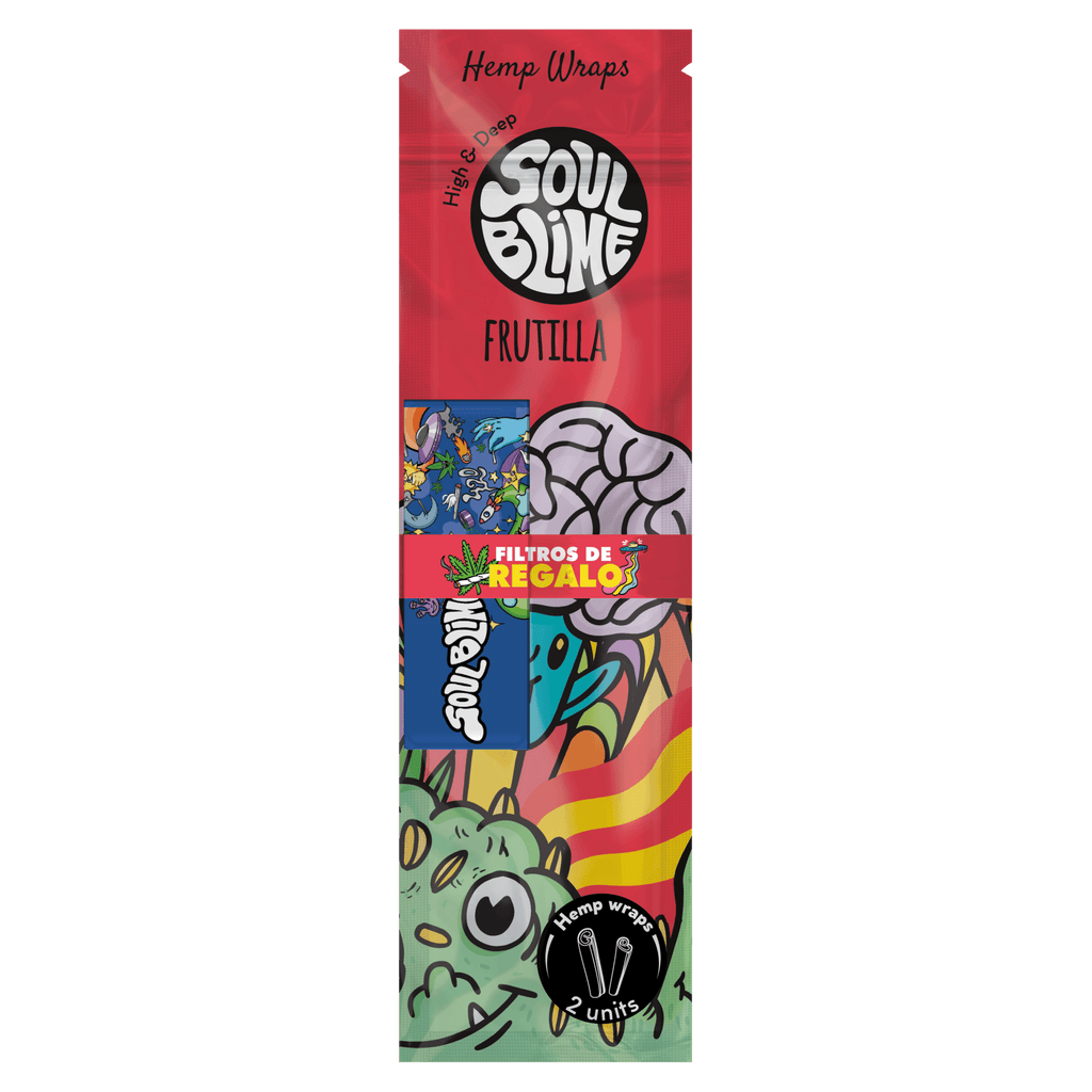 Blunt Hemp Wraps Soulblime Sabores Frutales
