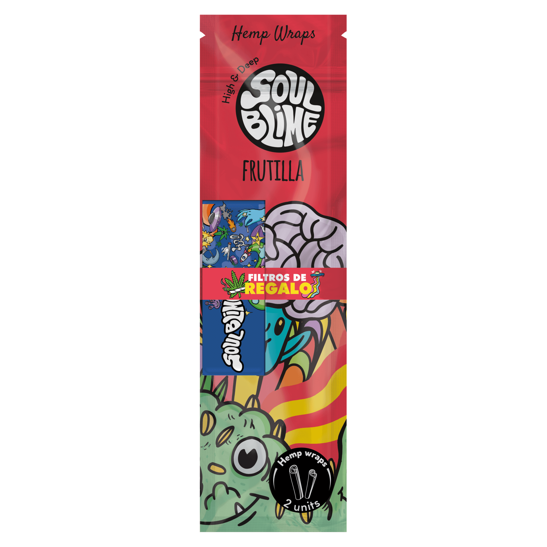 Blunt Hemp Wraps Soulblime Sabores Frutales