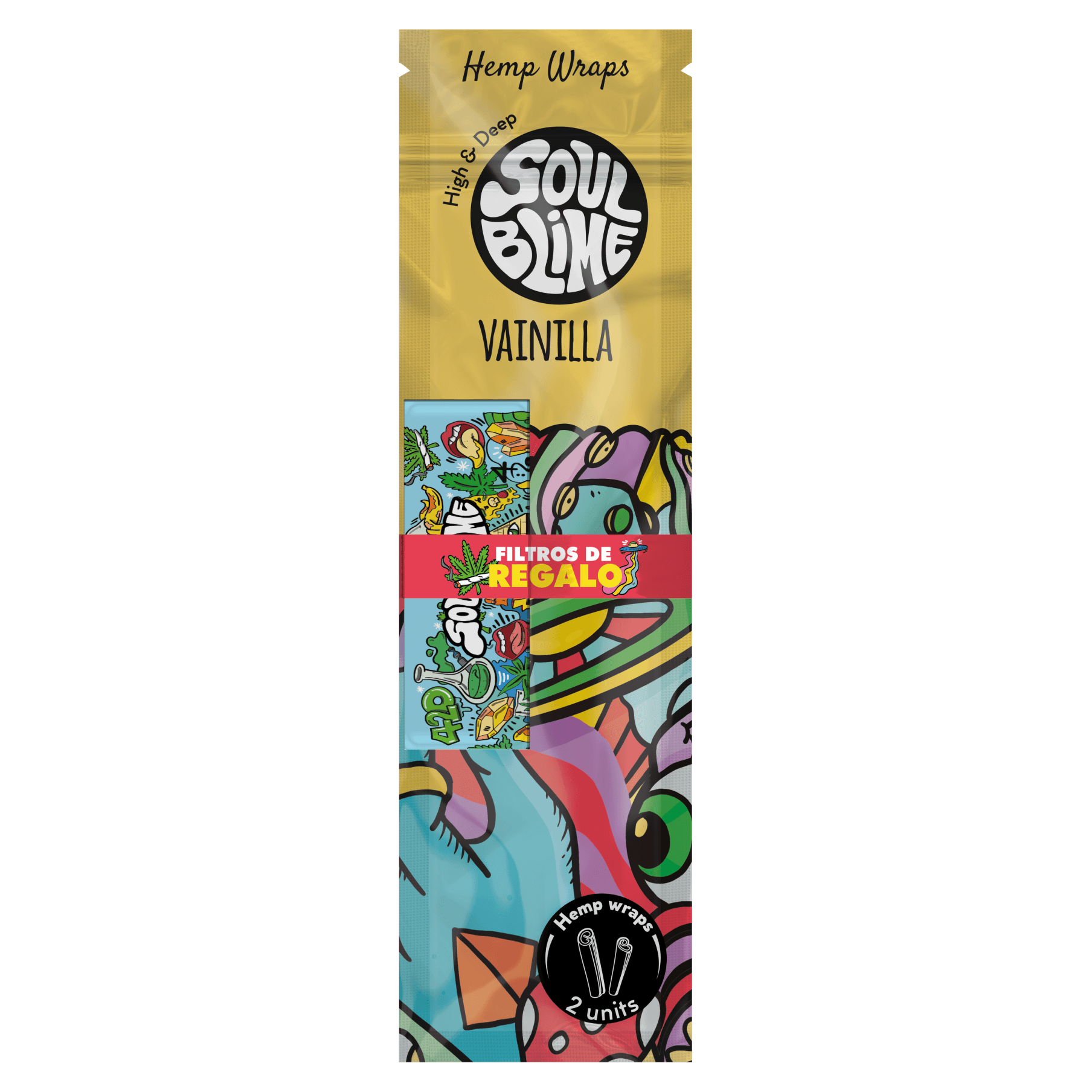 Blunt Hemp Wraps Soulblime Sabores Dulces