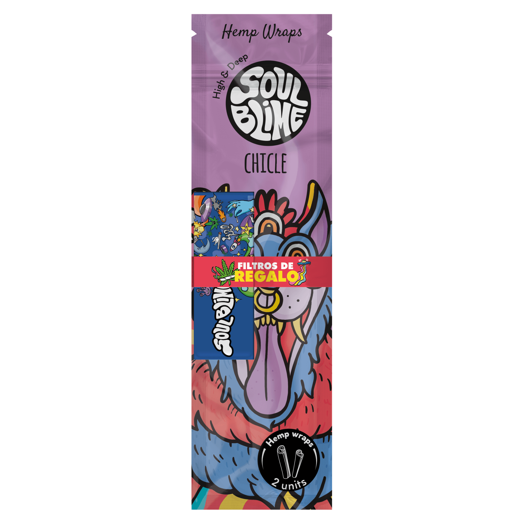 Blunt Hemp Wraps Soulblime Sabores Dulces