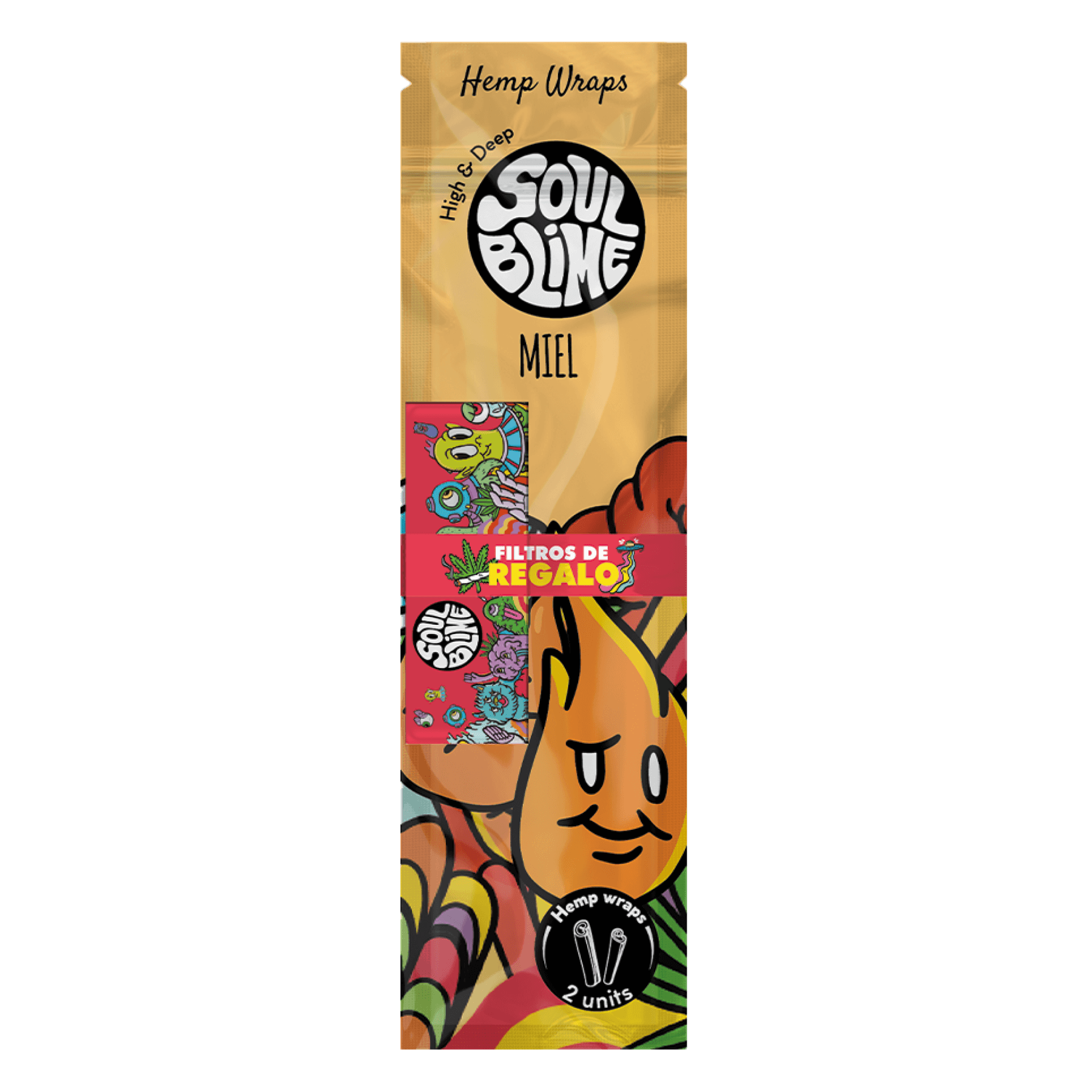 Blunt Hemp Wraps Soulblime Sabores Extradulces