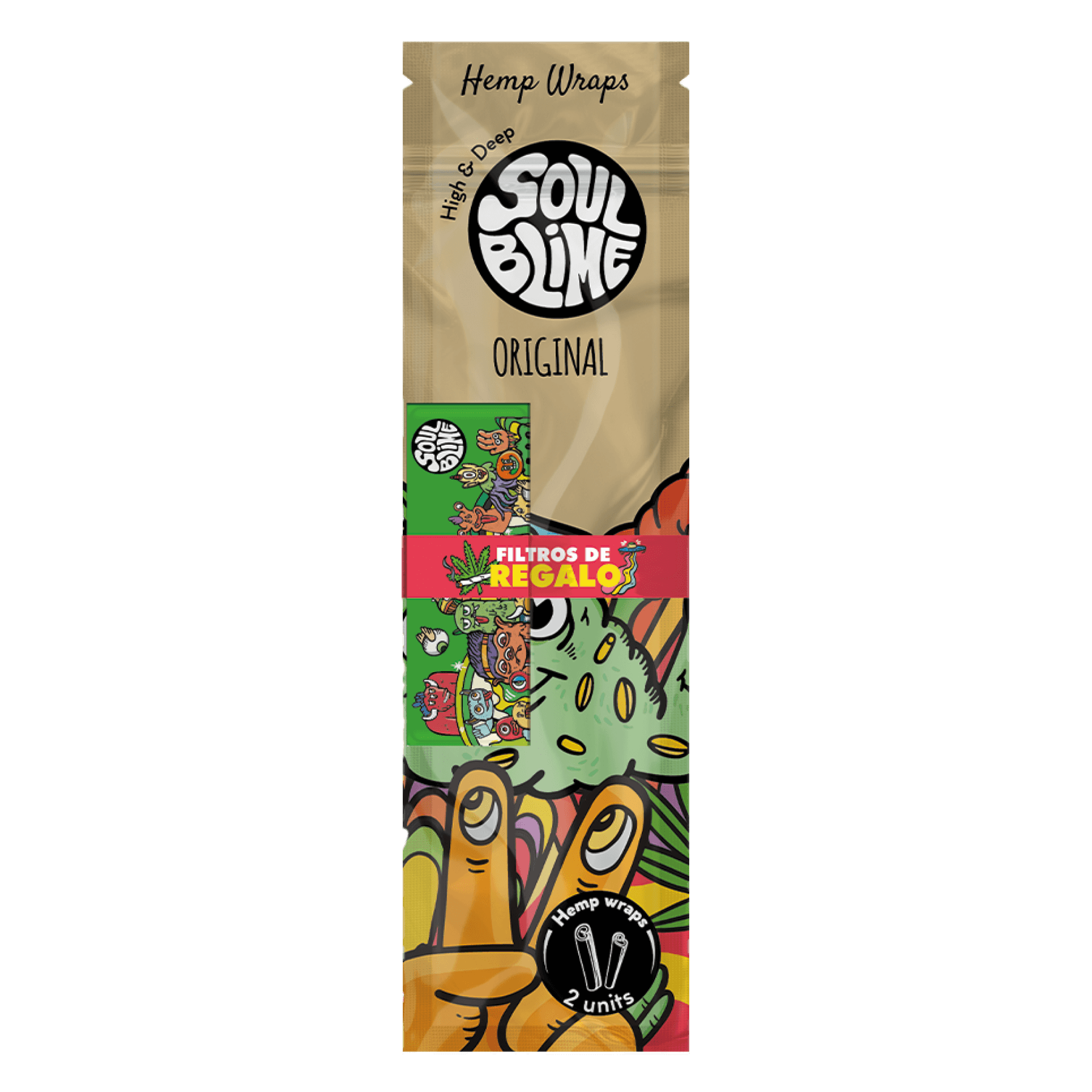 Blunt Hemp Wraps Soulblime Sabores Clasicos
