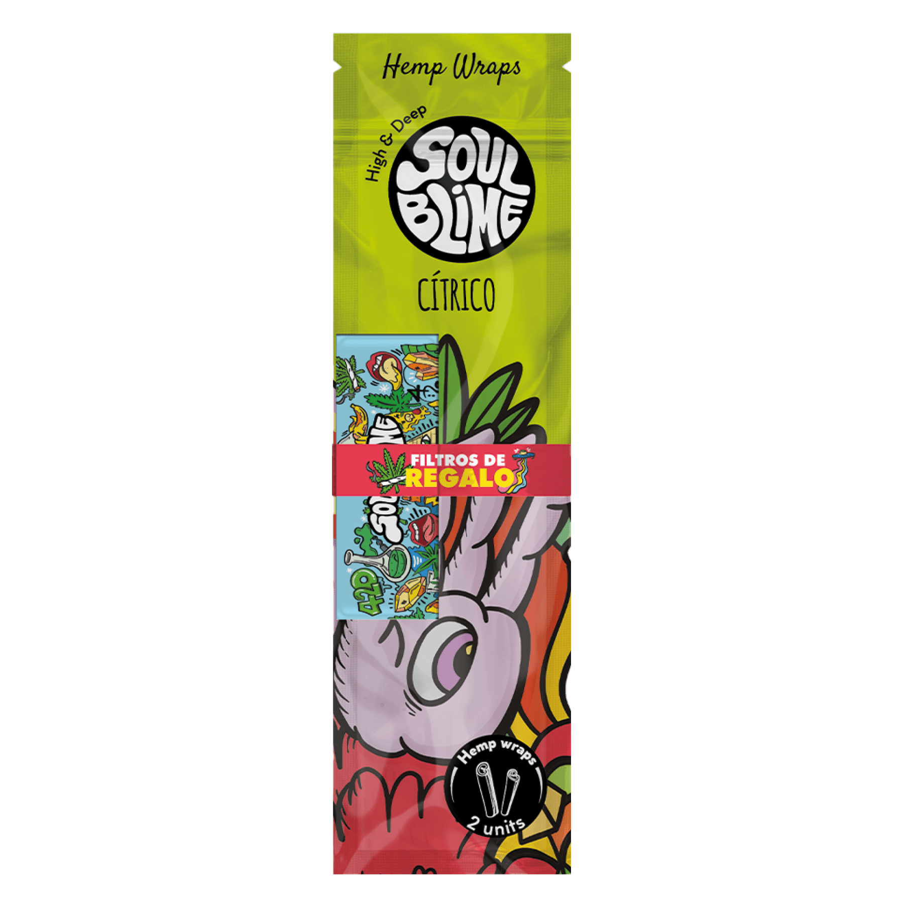 Blunt Hemp Wraps Soulblime Sabores Clasicos