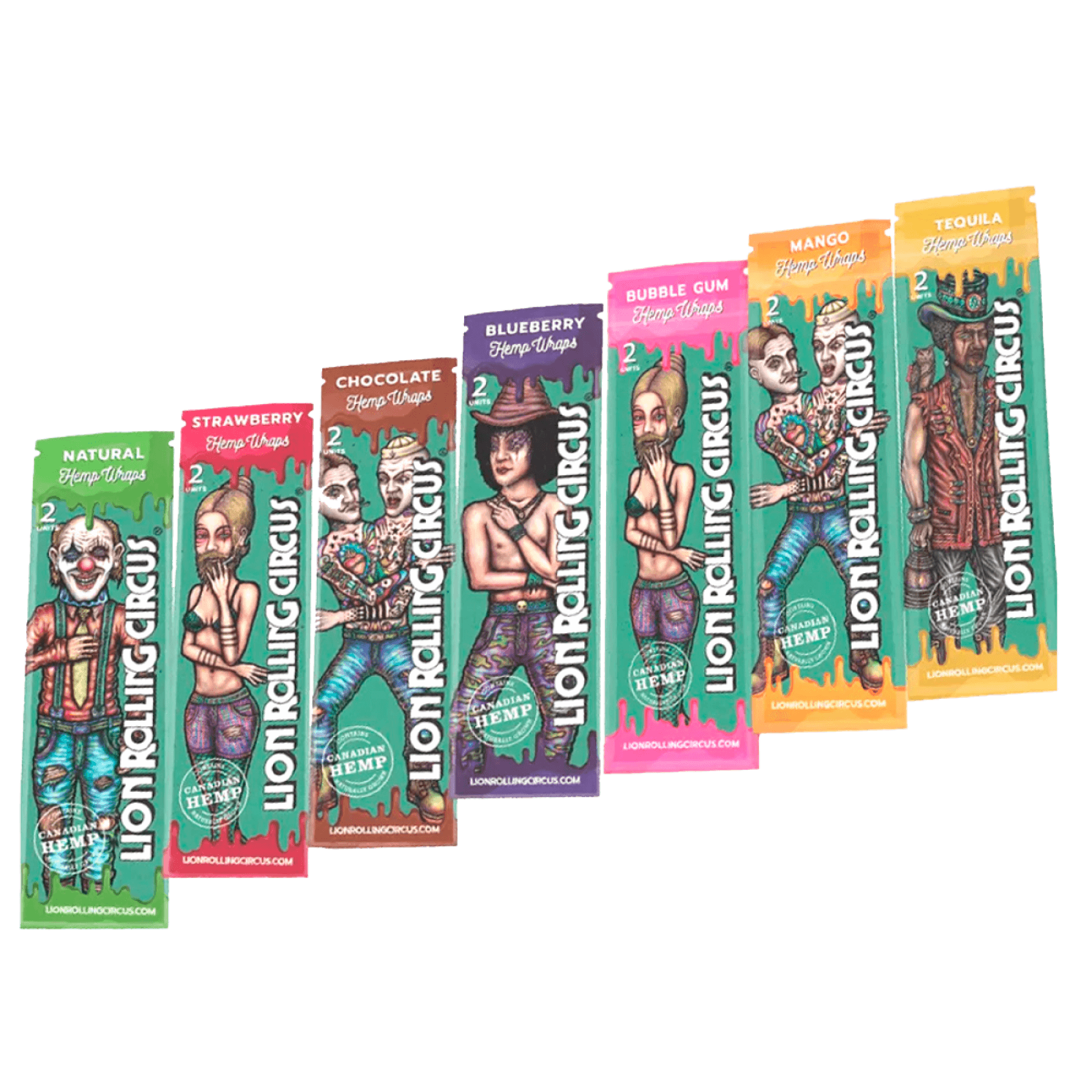 Blunt Cáñamo Lion Rolling Circus x2