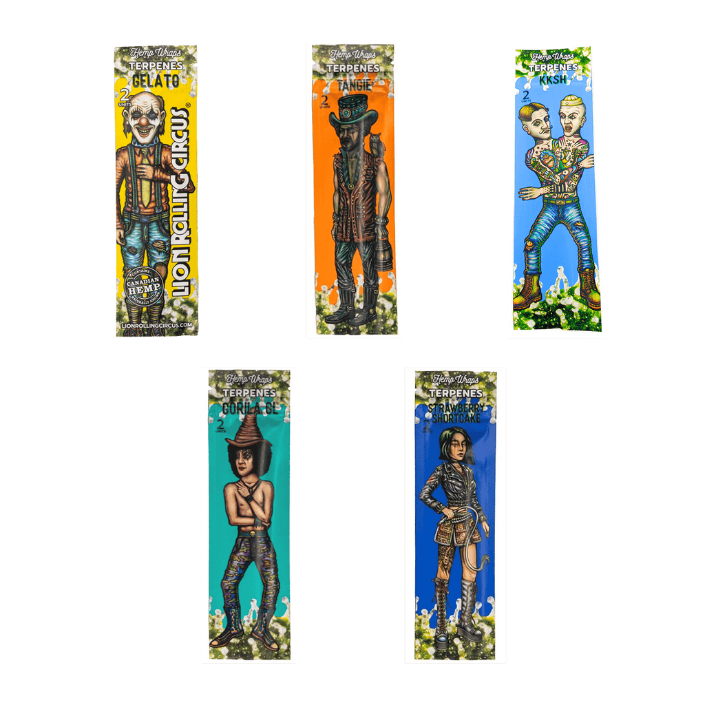 Blunt Cáñamo Terpenes Lion Rolling Circus