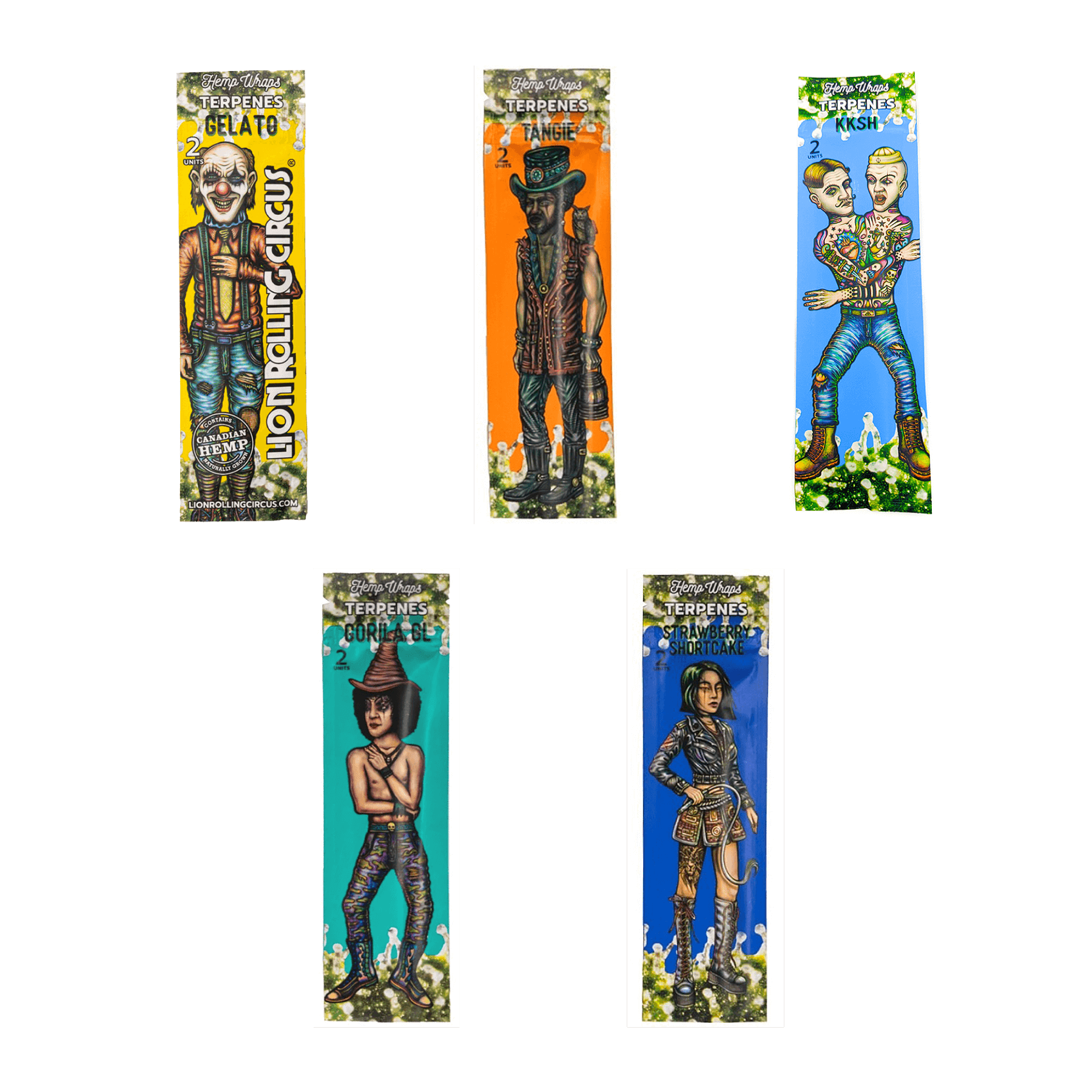 Blunt Cáñamo Terpenes Lion Rolling Circus