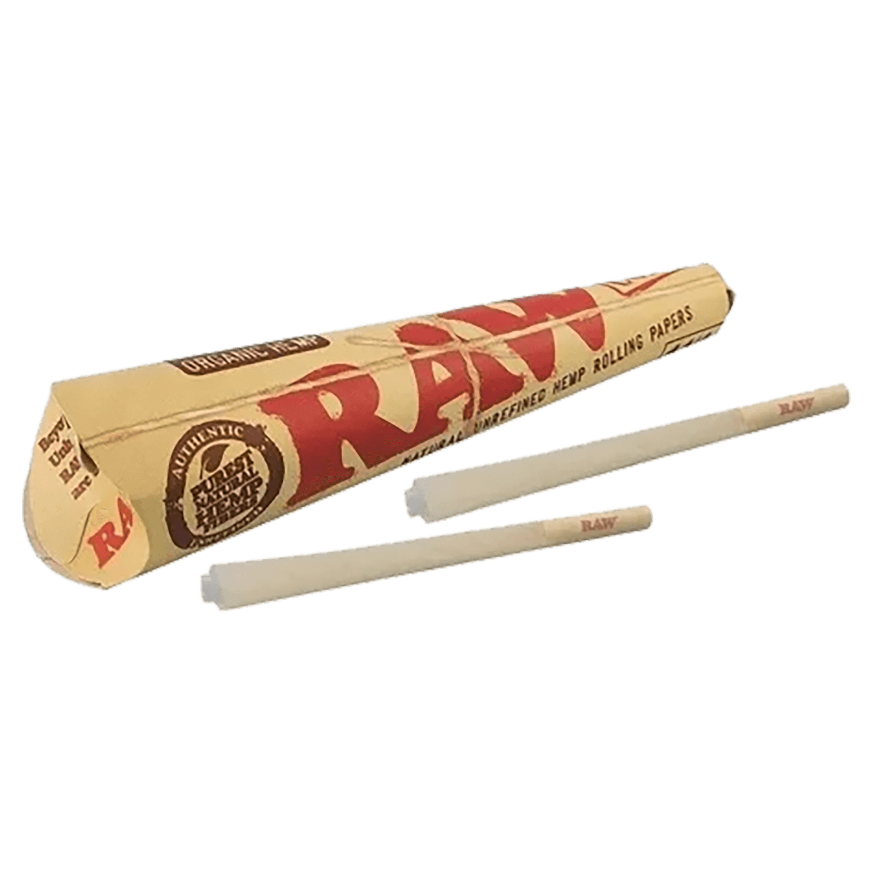 Papelillo Raw Orgánico Cono 1 1/4 x6