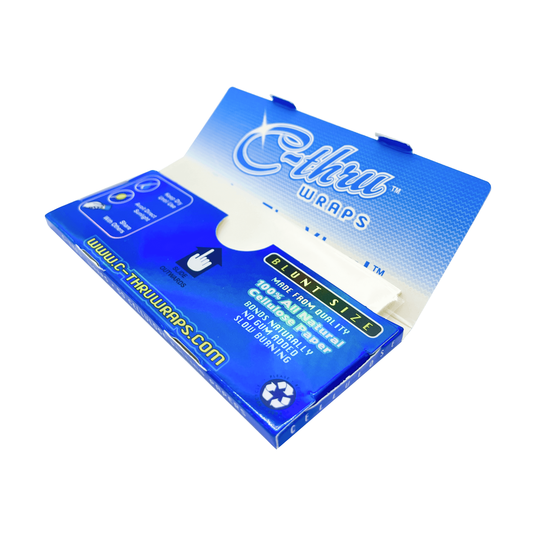 Celulosa C-thru Blunt size