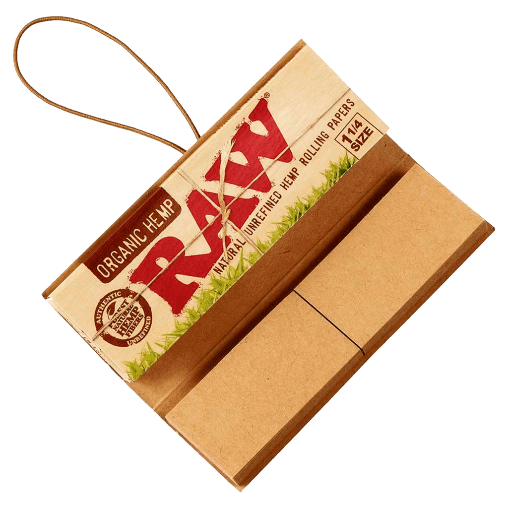 Papelillo y tips Connoisseur Organic Raw 1 1/4