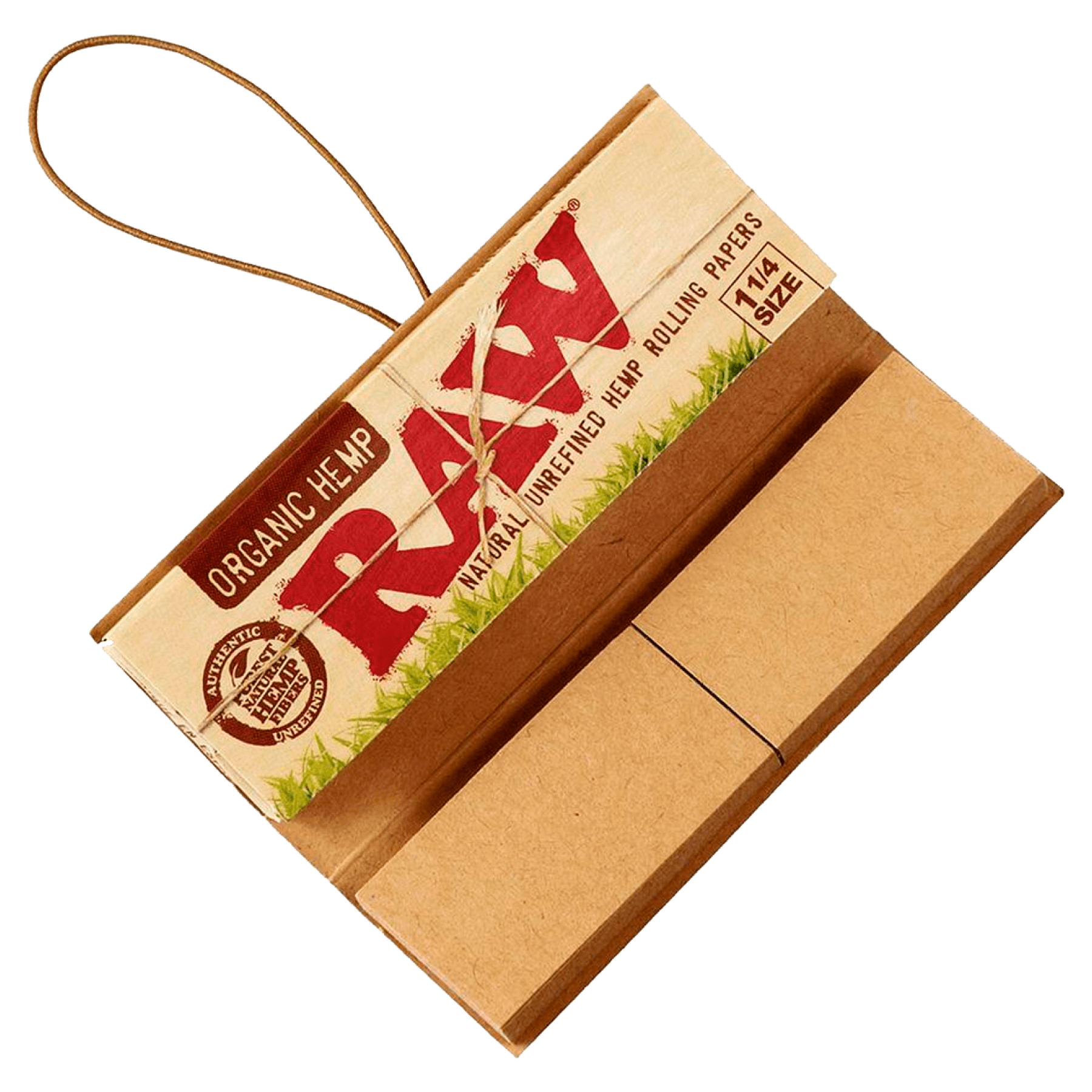 Papelillo y tips Connoisseur Organic Raw 1 1/4
