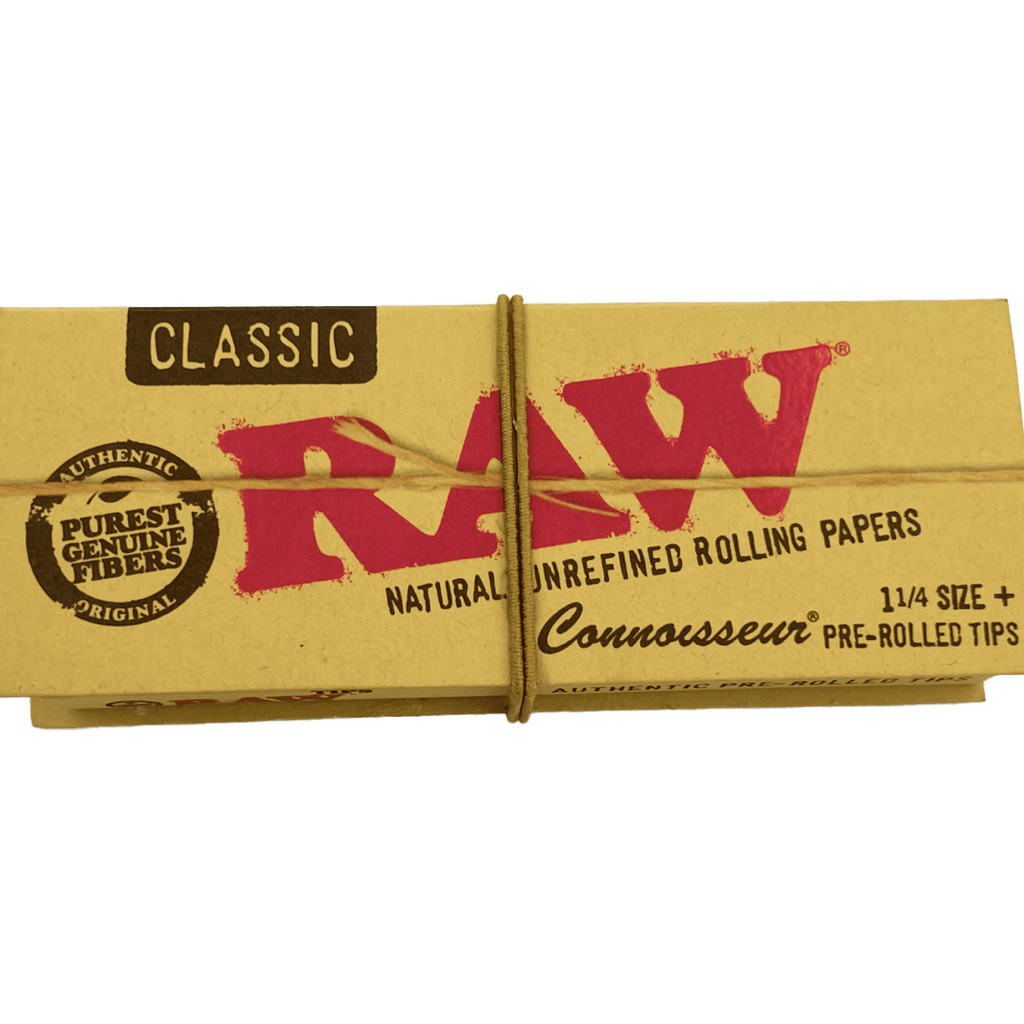Papelillo y Tips Pre-rolled Connoisseur Classic  Raw  1 1/4