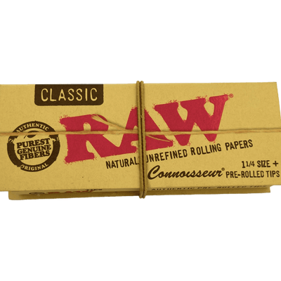 Papelillo y Tips Pre-rolled Connoisseur Classic  Raw  1 1/4