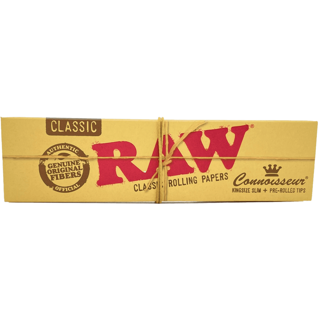 Papelillo y Tips Pre-rolled King Size Connoisseur Classic  Raw  1 1/4