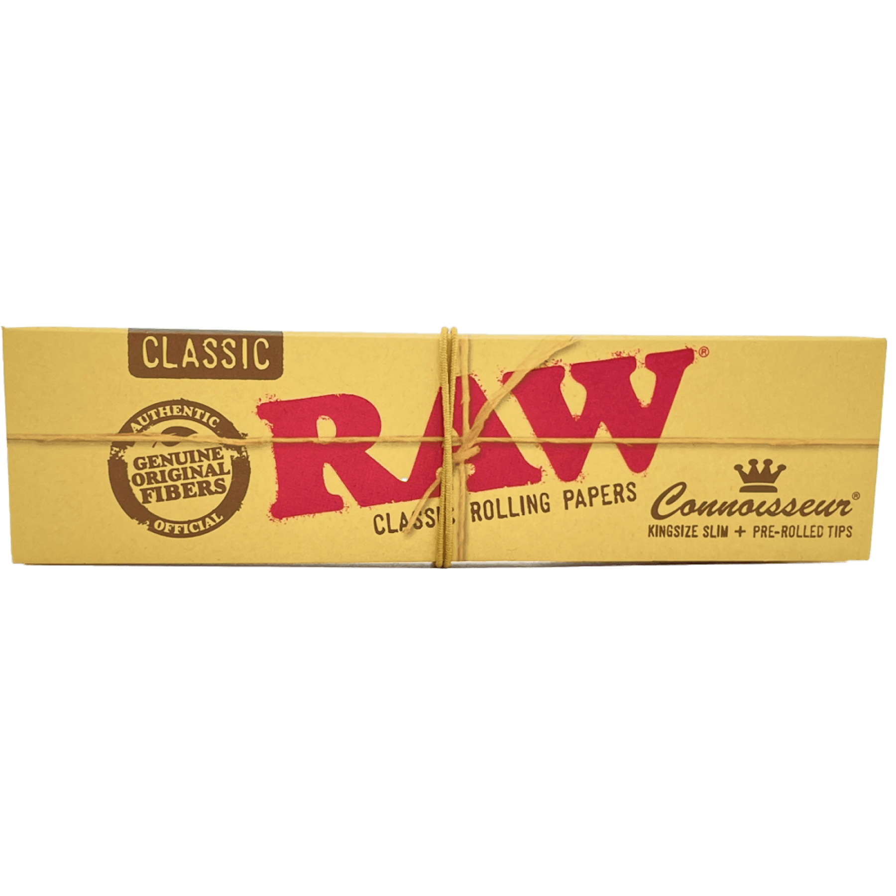 Papelillo y Tips Pre-rolled King Size Connoisseur Classic  Raw  1 1/4