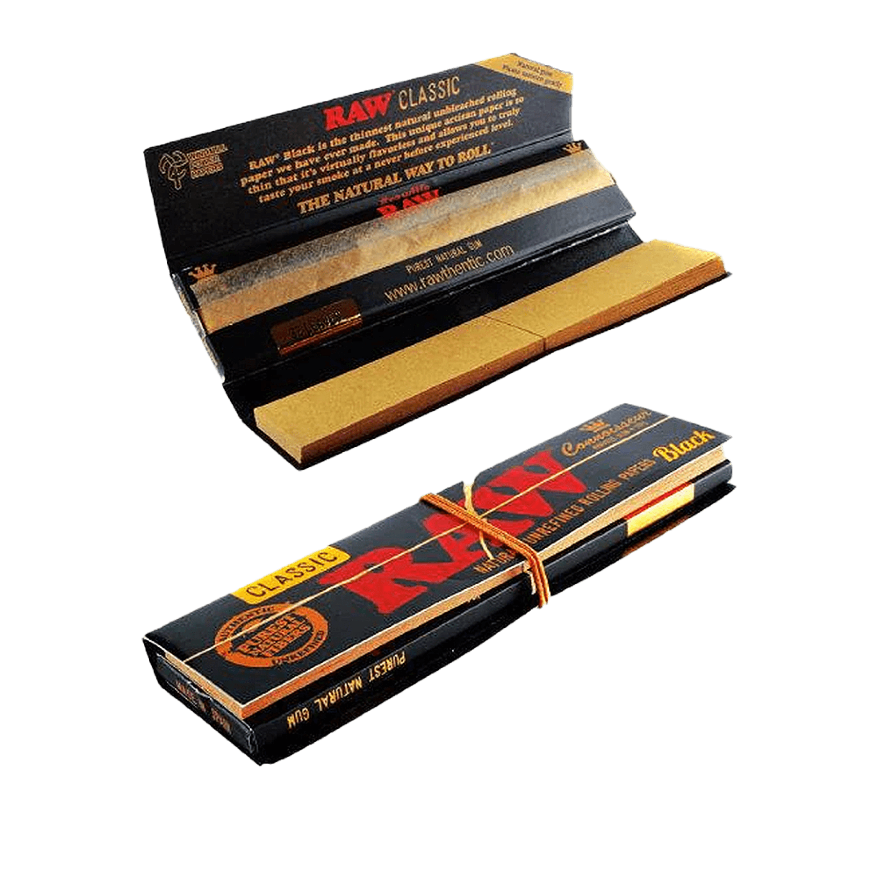 Papelillo King Size Black