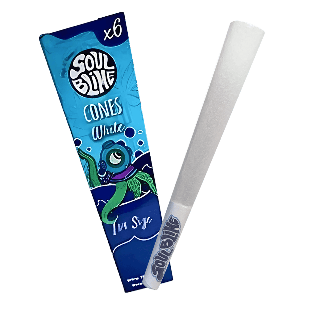 Conos White Enrolados Soulblime 1 1/4 x 6u