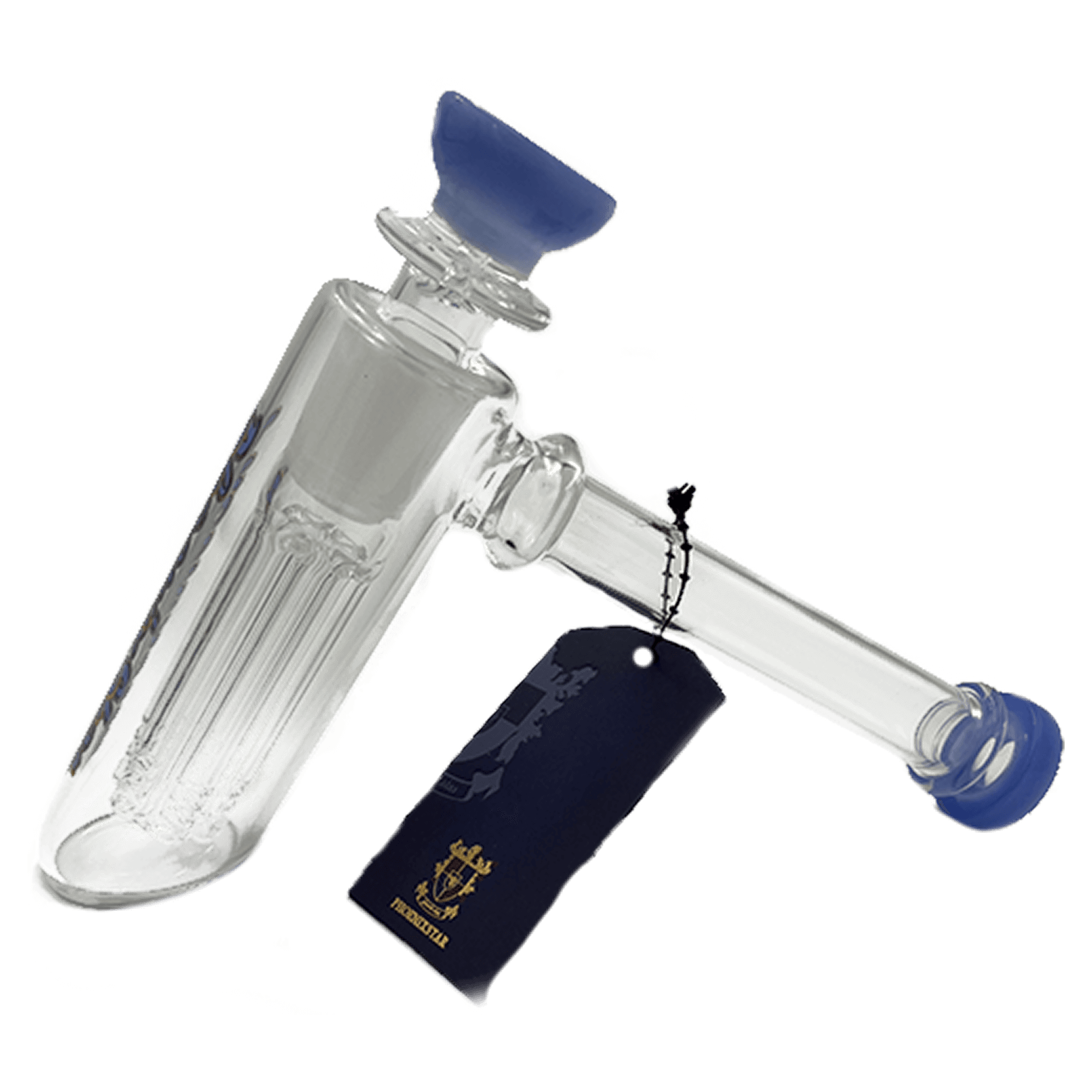 Pipa Bubbler Martillo Percolador Borosilicato Phoenix Star