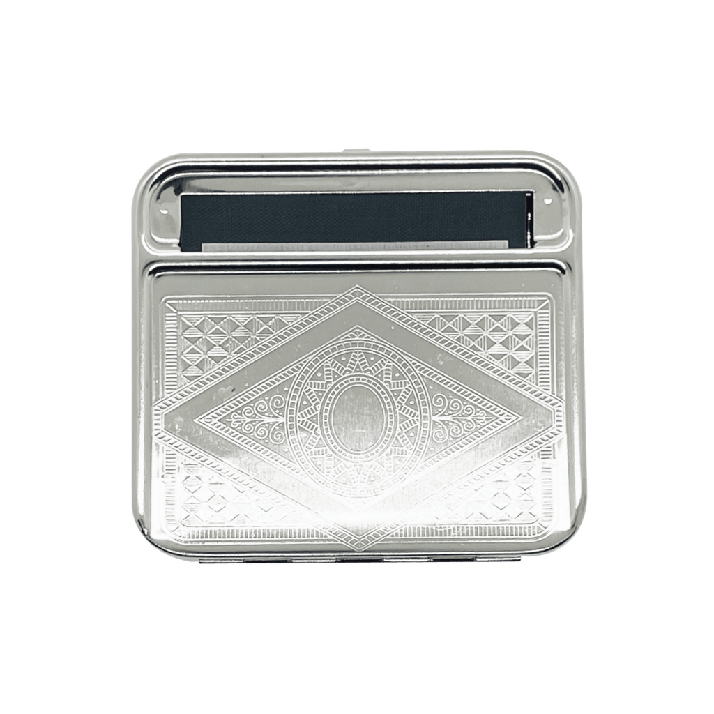 Roleador con Cigarrera Metal  1 1/4